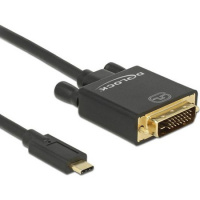 IT USB-C/DVI-D Kabel, M/M, 2m