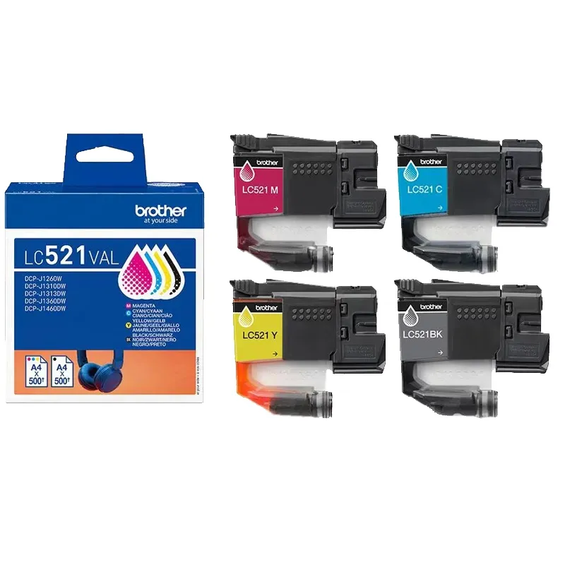 Brother-Patrone LC521VAL, Multipack (4x)
