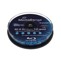 Blu-ray R-Disc, MediaRange, 6x, 50GB, Cakebox10