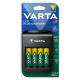 Ladegert VARTA LCD Plug Charger inkl. 4x AA