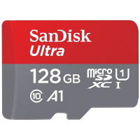 micro SDXC, SanDisk, Ultra Mobile UHS-I, 128GB
