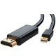 IT Displayport Mini/HDMI Kabel, M/M, 2m