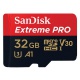 micro SDXC, SanDisk, Extreme Pro UHS-I A2, 32GB