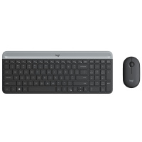 Tastatur-Maus-Set Logitech MK470, schwarz         