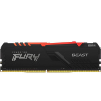 DDR4, 8GB, 3200Mhz Kingston Fury Beast RGB (1x8GB)