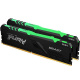 DDR4, 16GB, 3200Mhz Kingston Fury Beast RGB (2x8GB)                        