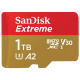 micro SDXC, SanDisk, Extreme UHS-I A2 V30, 1TB