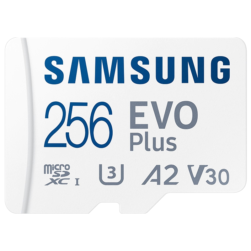 micro SDXC, Samsung Evo Plus (2021), 256GB