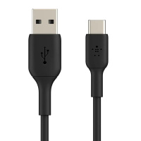 Sync-Ladekabel USB-A - USB-C, Belkin, 2m, schwarz