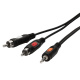 Audio Kabel Verbindung 2xCinch 3,5mm / Klinke, 5.0m