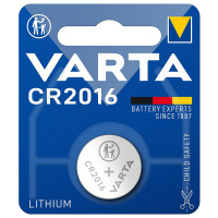 Batterie VARTA Knopfzelle, CR2016, 1 Stück