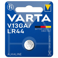 Batterie VARTA Knopfzelle, V13GA LR44, 1 Stück