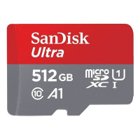micro SDXC, SanDisk, Ultra Mobile UHS-I, 512GB