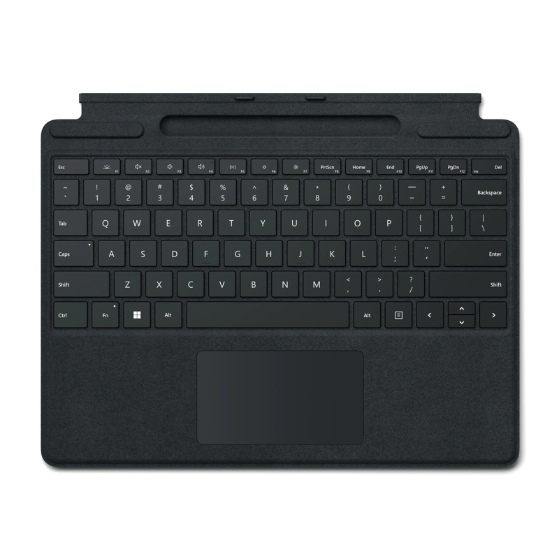 Tastatur-Cover Microsoft Surface Pro 8-11, Signature, schwarz, CH-Layout Tastatur-Cover Microsoft Surface Pro 8-11, Signature, schwarz, CH-Layout