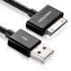 USB-Kabel 2.0 480Mbps, A/Apple Dock 30-in, m/m, deleyCon, 2m schwarz