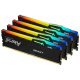 DDR5 Kingston Fury Beast RGB 5600Mhz, 64GB (4x16) 