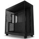 PC Gehuse, NZXT H6 Flow, schwarz