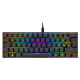 Tastatur DELTACO TKL Gaming mech (red Switch) GAM-075-CH RGB, CH