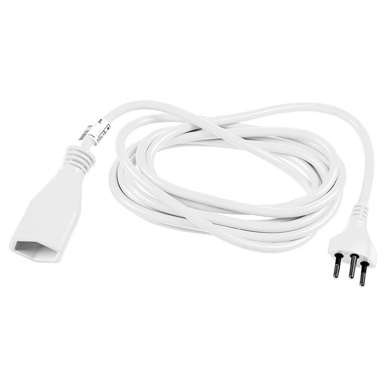 Verlängerungskabel T13-T12, 3m, weiss alt=