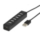 USB-Hub 2.0, 7 Port, Vivanco, USB-A mit Netzteil  