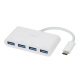 USB-Hub 3.1, 4 Port, Vivanco, USB-C               