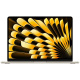 Apple MacBook Air 13 (2024), M3 CPU, 8-Core GPU, 256GB SSD, 8GB RAM, gold