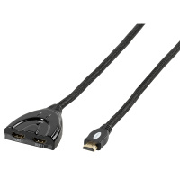 HDMI Switch, 2 Port, Vivanco, 4K/60Hz             