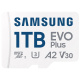 micro SDXC, Samsung Evo Plus 160MB/s, 1TB