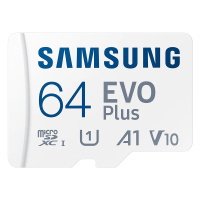 micro SDXC, Samsung Evo Plus 160MB/s, 64GB        