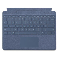 Tastatur-Cover Microsoft Surface Pro 8-11, Signature, blau, CH-Layout      