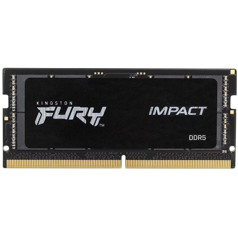 SO-DDR5, Kingston Fury Impact 4800Mhz, 16GB (1x16) SO-DDR5, Kingston Fury Impact 4800Mhz, 16GB (1x16)