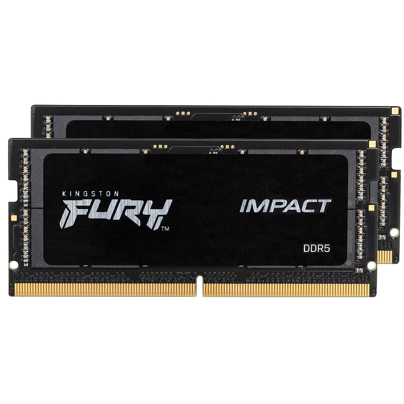SO-DDR4, Kingston Fury Impact 3200Mhz, 32GB (2x16) SO-DDR4, Kingston Fury Impact 3200Mhz, 32GB (2x16)