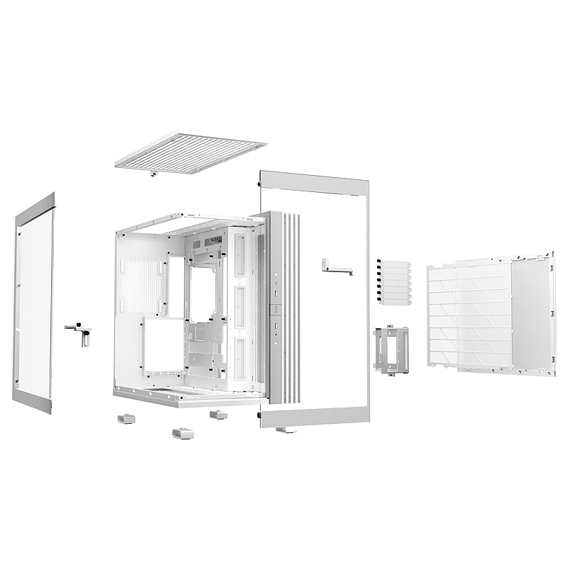 PC Gehäuse, be quiet Light Base 600 DX weiss alt=
