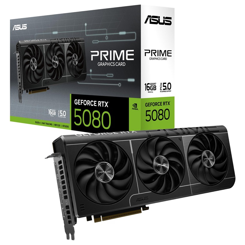 Grafikkarte RTX5080 ASUS, 16GB PRIME Grafikkarte RTX5080 ASUS, 16GB PRIME