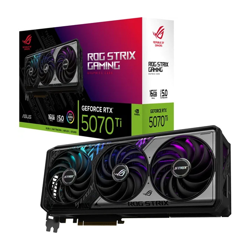Grafikkarte RTX5070Ti ASUS, 16GB ROG Strix Grafikkarte RTX5070Ti ASUS, 16GB ROG Strix