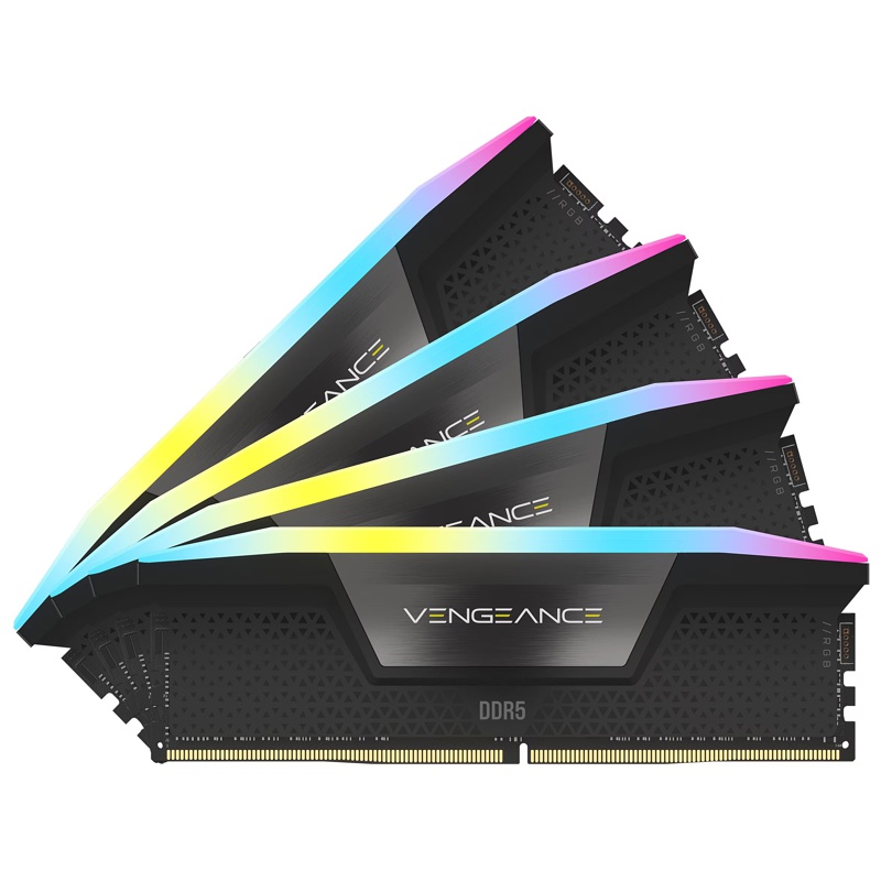 DDR5 Corsair Vengeance RGB 6400Mhz, 96GB (4x24) DDR5 Corsair Vengeance RGB 6400Mhz, 96GB (4x24)