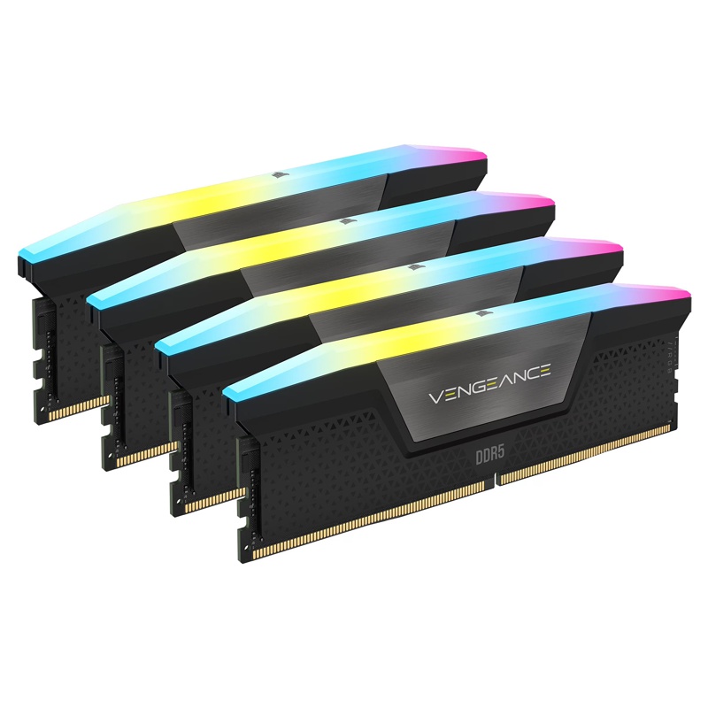 DDR5 Corsair Vengeance RGB 6400Mhz, 96GB (4x24) alt=