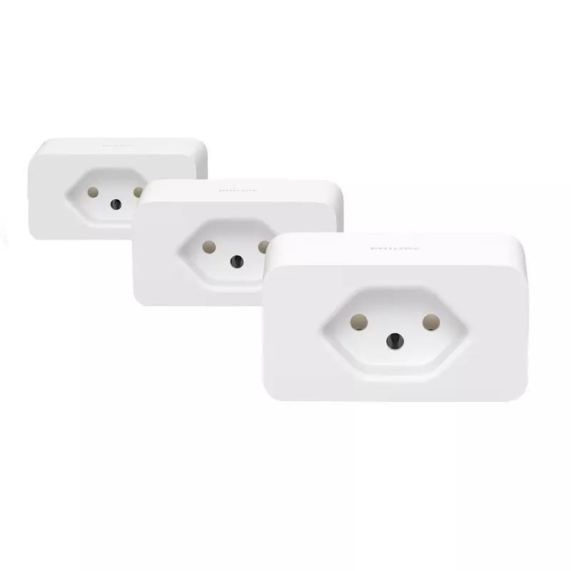 Philips Hue, Smart Plug Steckdose, CH, weiss (3 Stk.)