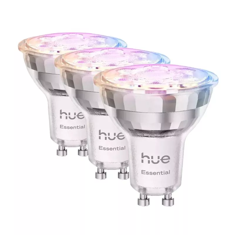 Philips Hue, GU10 White & Color Essential (3 Stk.)