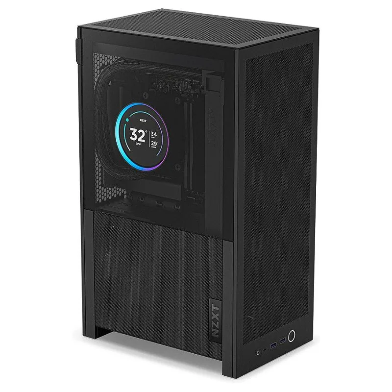PC Geh�use, NZXT H2 Flow, schwarz