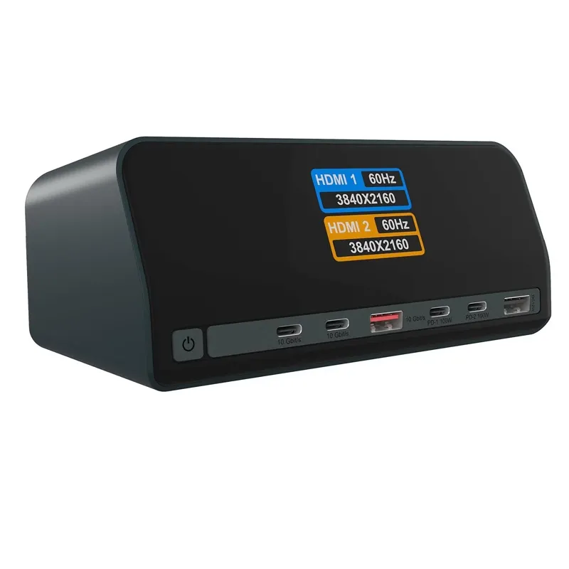 Dockingstation, ICY Box, Heart Dock 2300, mit LCD-Display