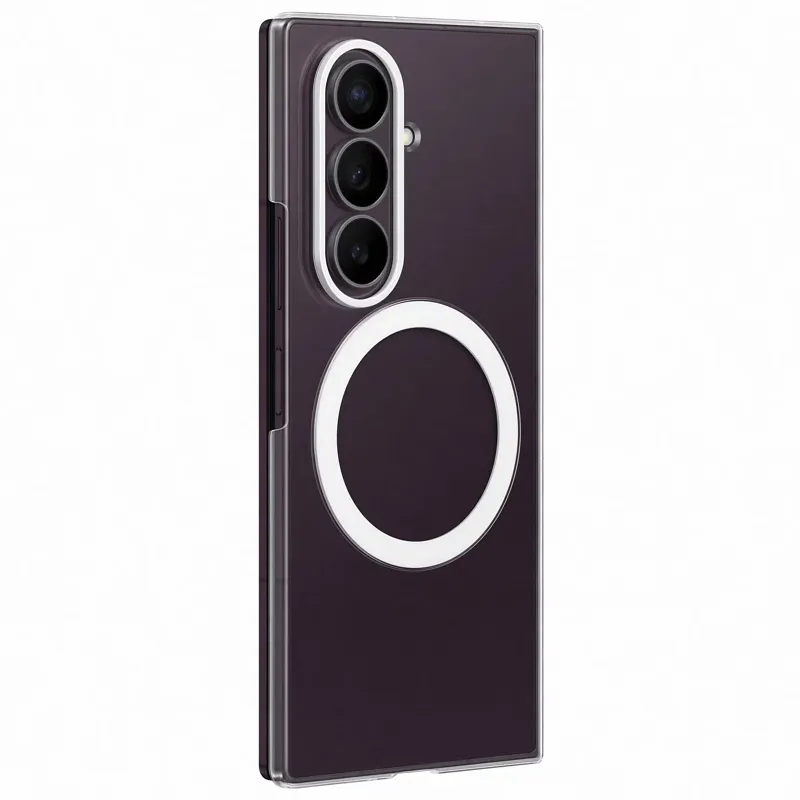 Back-Cover Samsung Clear Magnet, zu Galaxy Fold8 Ultra, transparent