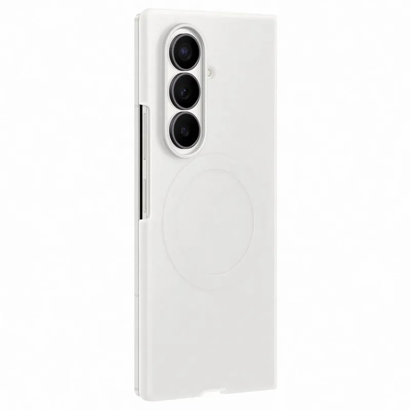 Back-Cover Samsung Silicone Magnet, zu Galaxy Fold8 Ultra, weiss