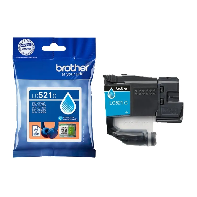 Brother-Patrone LC521C, cyan