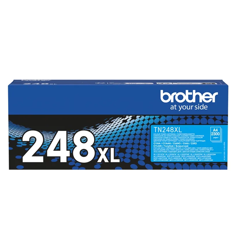 Laser-Toner Brother TN-248XLC, cyan