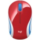 Maus Logitech M187 rot, USB Nano