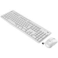 Tastatur-Maus-Set Logitech MK295 Silent, weiss    