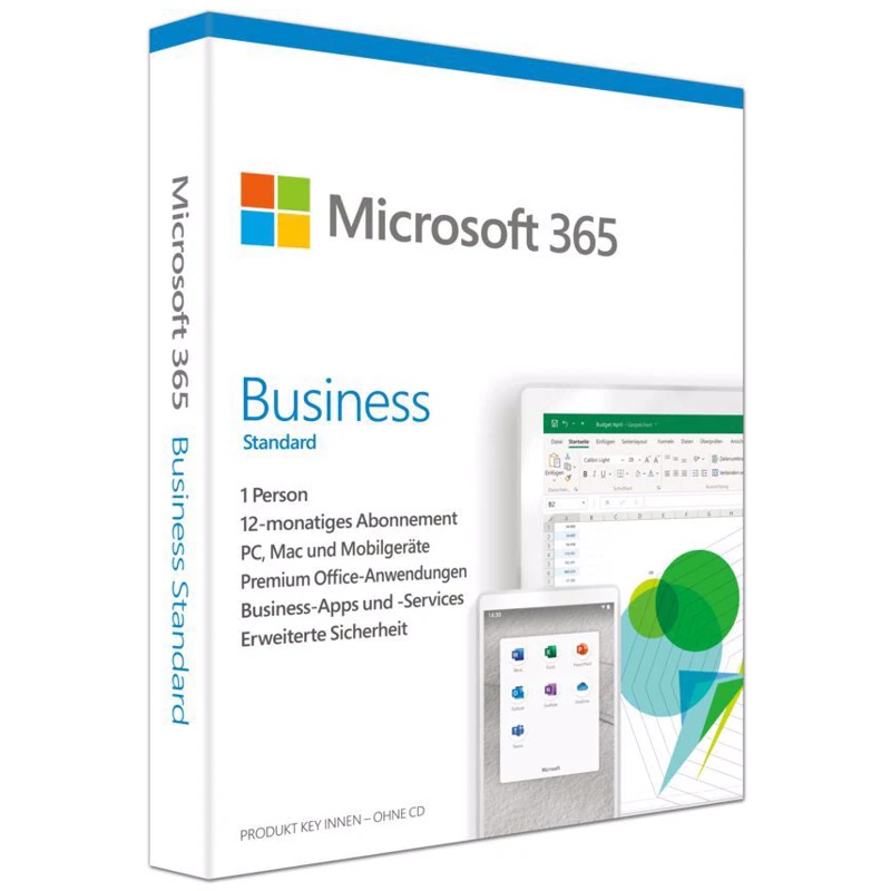 Microsoft 365 Business Standard(1 User, 12 Monate)