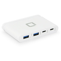 USB-Hub 3.1, 4 Port, Dicota USB-C Portable 4in1