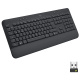 Tastatur Logitech K650 Signature, schwarz, CH     